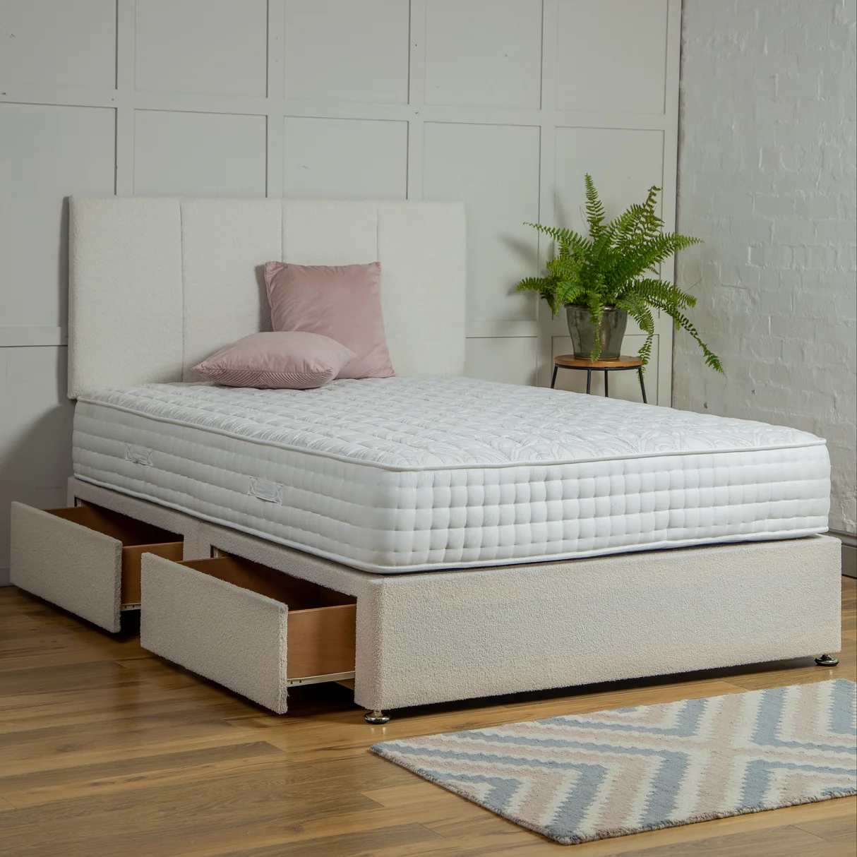 Windsor Divan Bed Set with Headboard UK